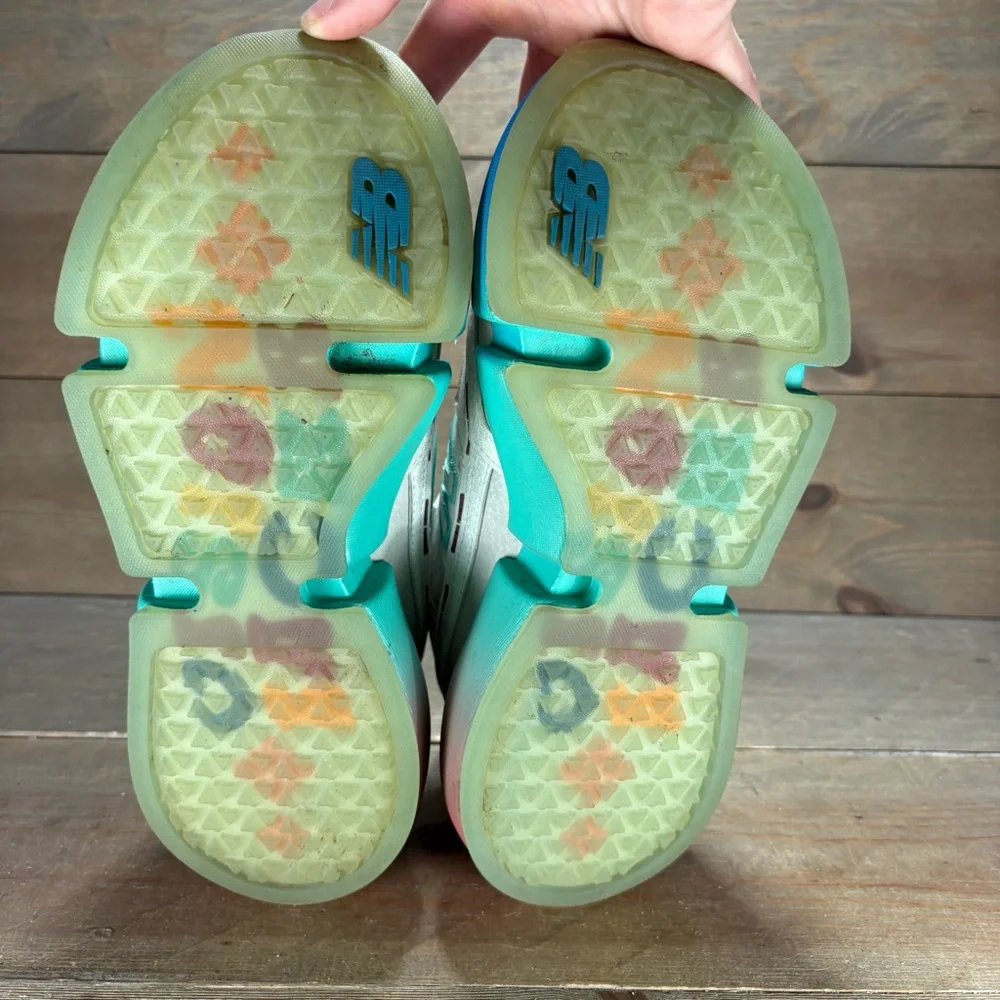 new balance vision racer men size 7.5 shoe multicolor chunky jaden smith sneaker - Picture 7 of 9